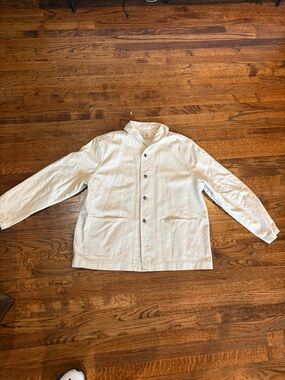 Gap BK Circus Classic Beige Cotton chore jacket cream XL